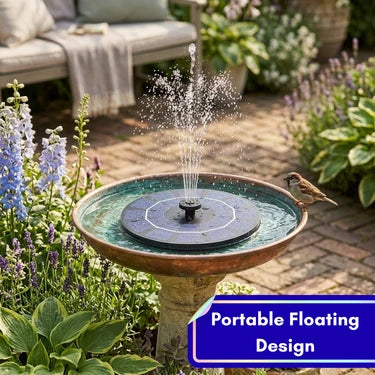 AquaVirello™ SunPowered Floating Water Display