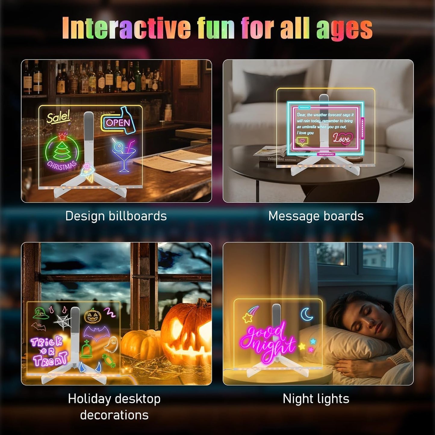 MagicGlow LED Drawing Board