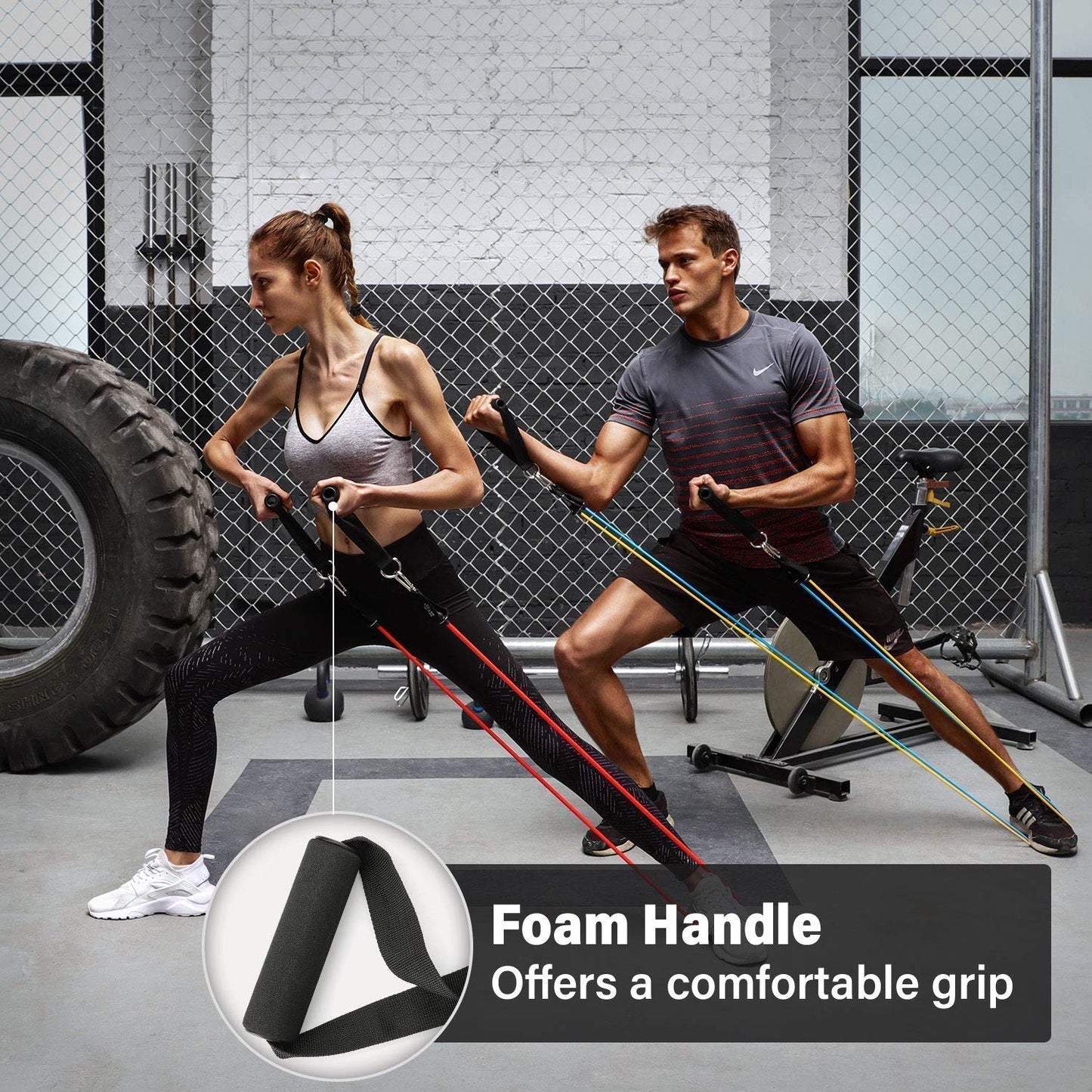 FlexoraX 11-Piece Multi-Resistance Home Fitness & Muscle Training System