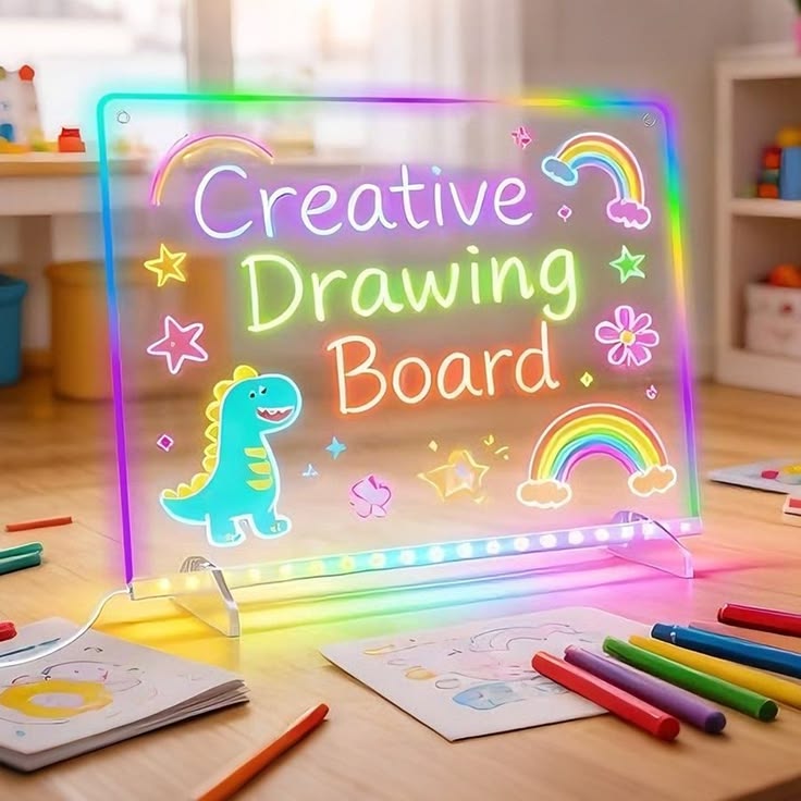 MagicGlow LED Drawing Board