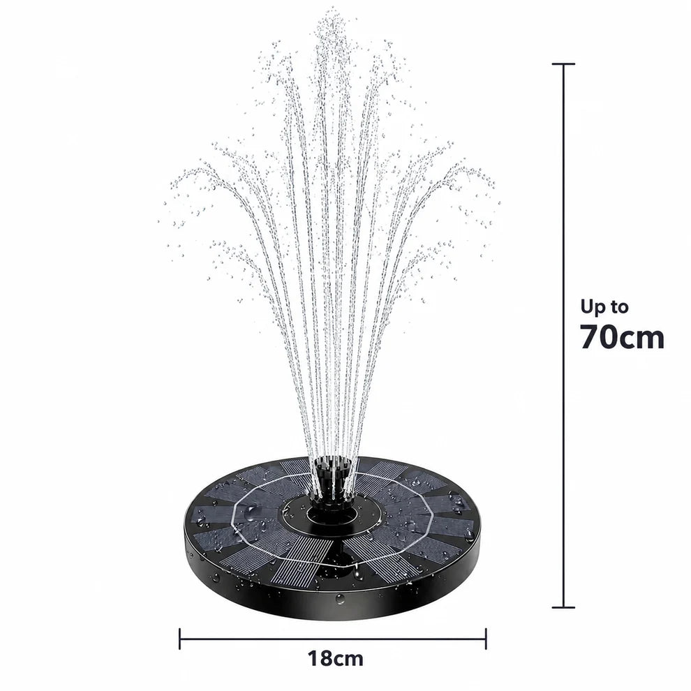 AquaVirello™ SunPowered Floating Water Display
