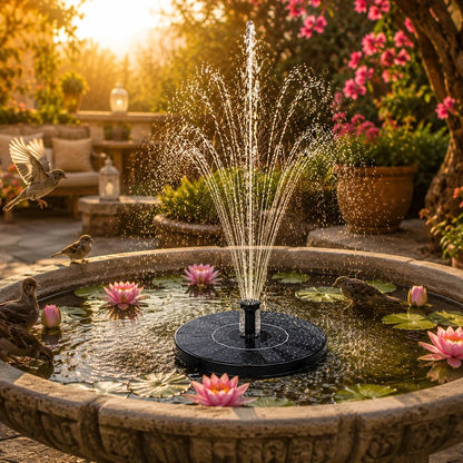 AquaVirello™ SunPowered Floating Water Display